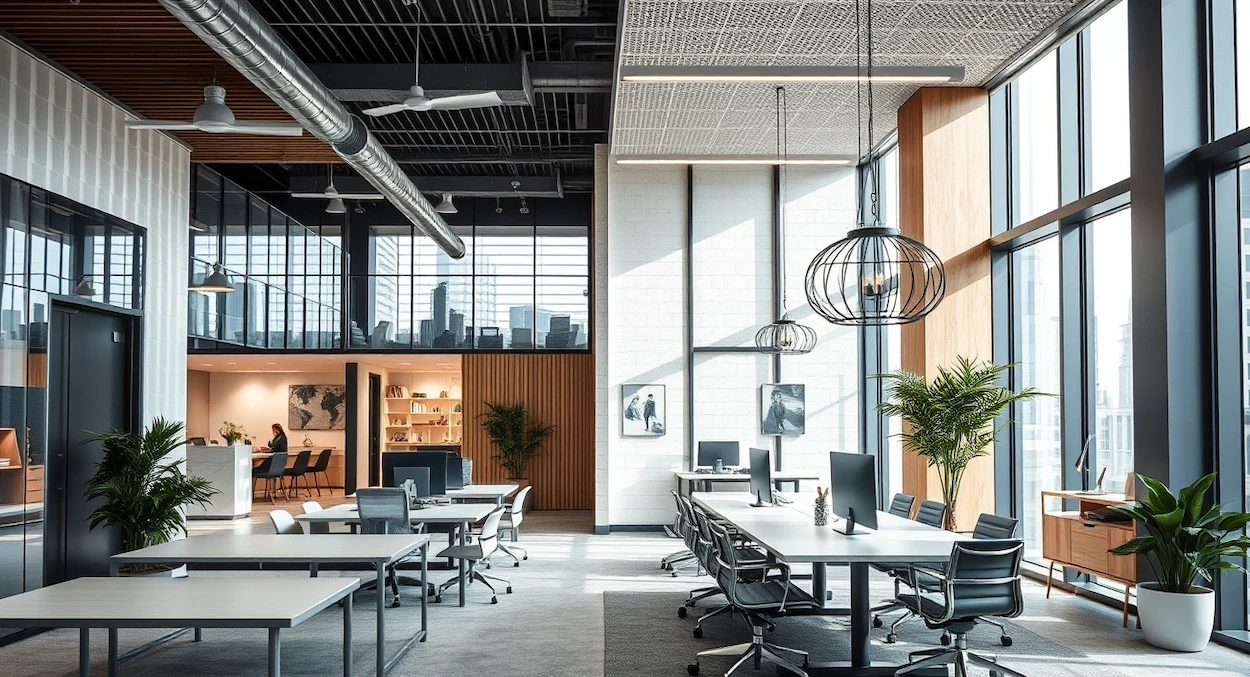 Ofis İç Dekorasyonda Yaratıcılığı Öne Çıkaran Mimari Tarzlar